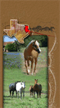 Mobile Screenshot of easttexashorses.com